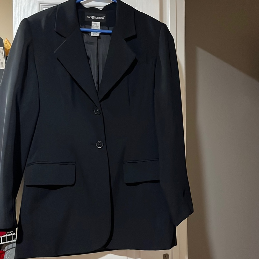 SAGHARBOR Black Women’s Blazer Size 8